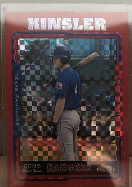 Ian Kinsler [Red X-Fractor] #214