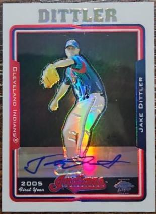 Jake Dittler [Autograph Black Refractor] #227