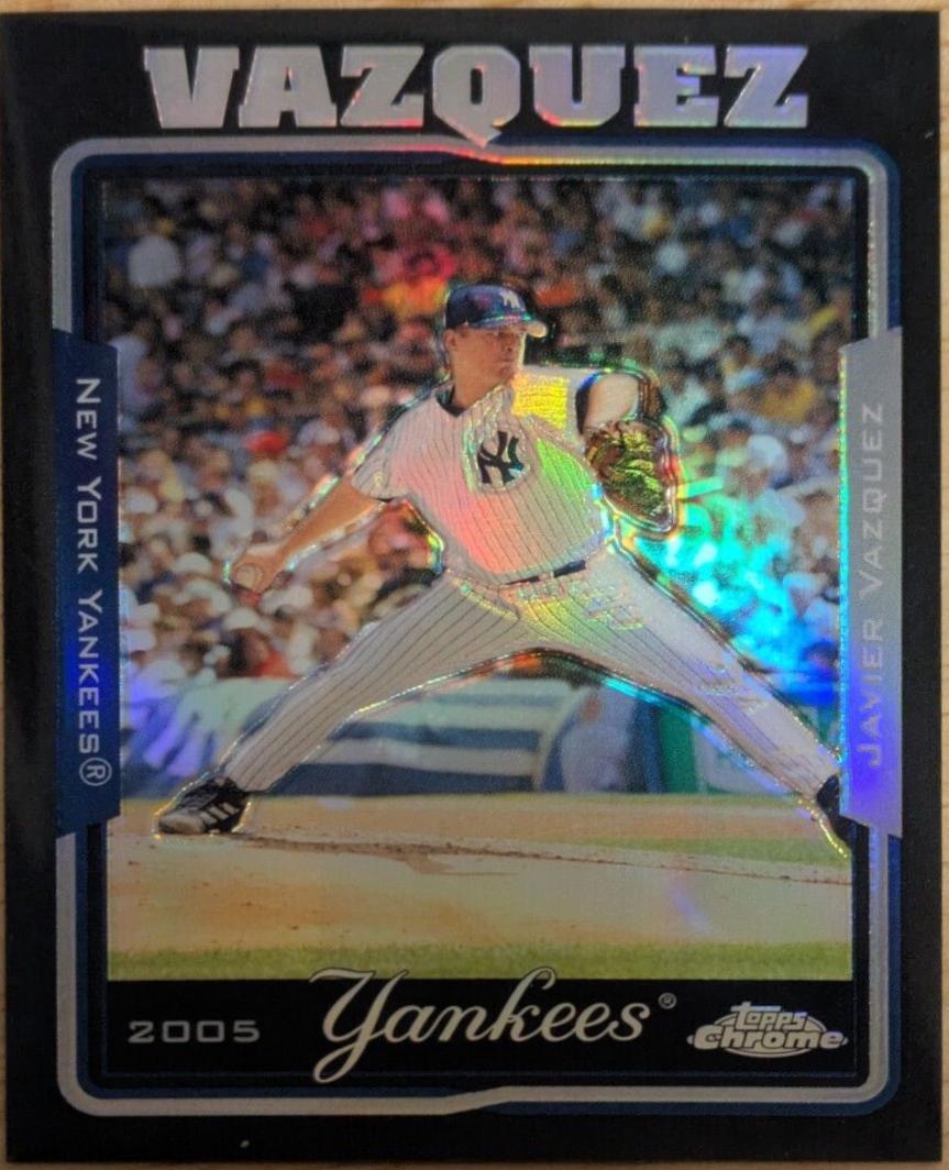 Javier Vazquez [Black Refractor] #62