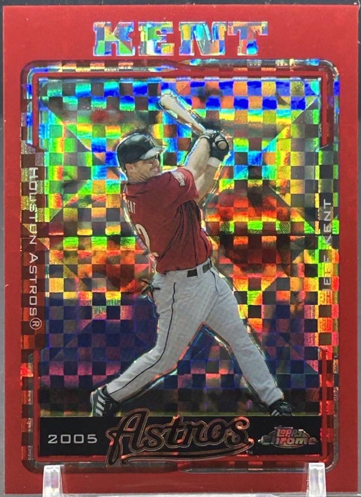 Jeff Kent [Red X-Fractor] #140