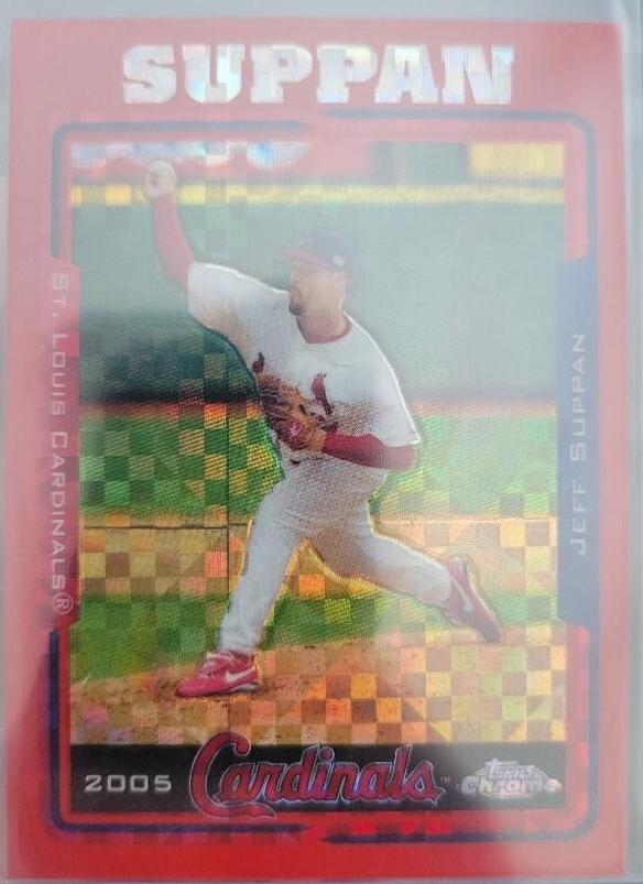 Jeff Suppan [Red X-Fractor] #376