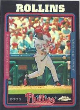 Jimmy Rollins [Black Refractor] #76