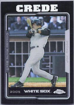 Joe Crede [Black Refractor] #82