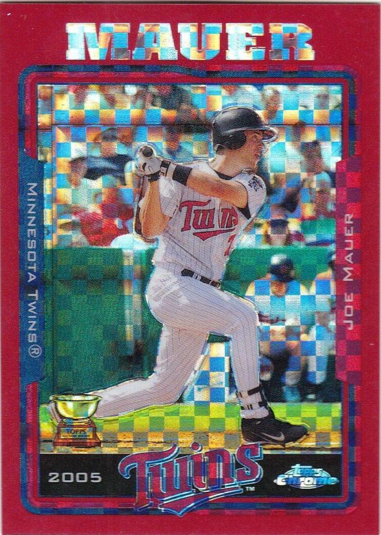 Joe Mauer [Red Xfractor] #368