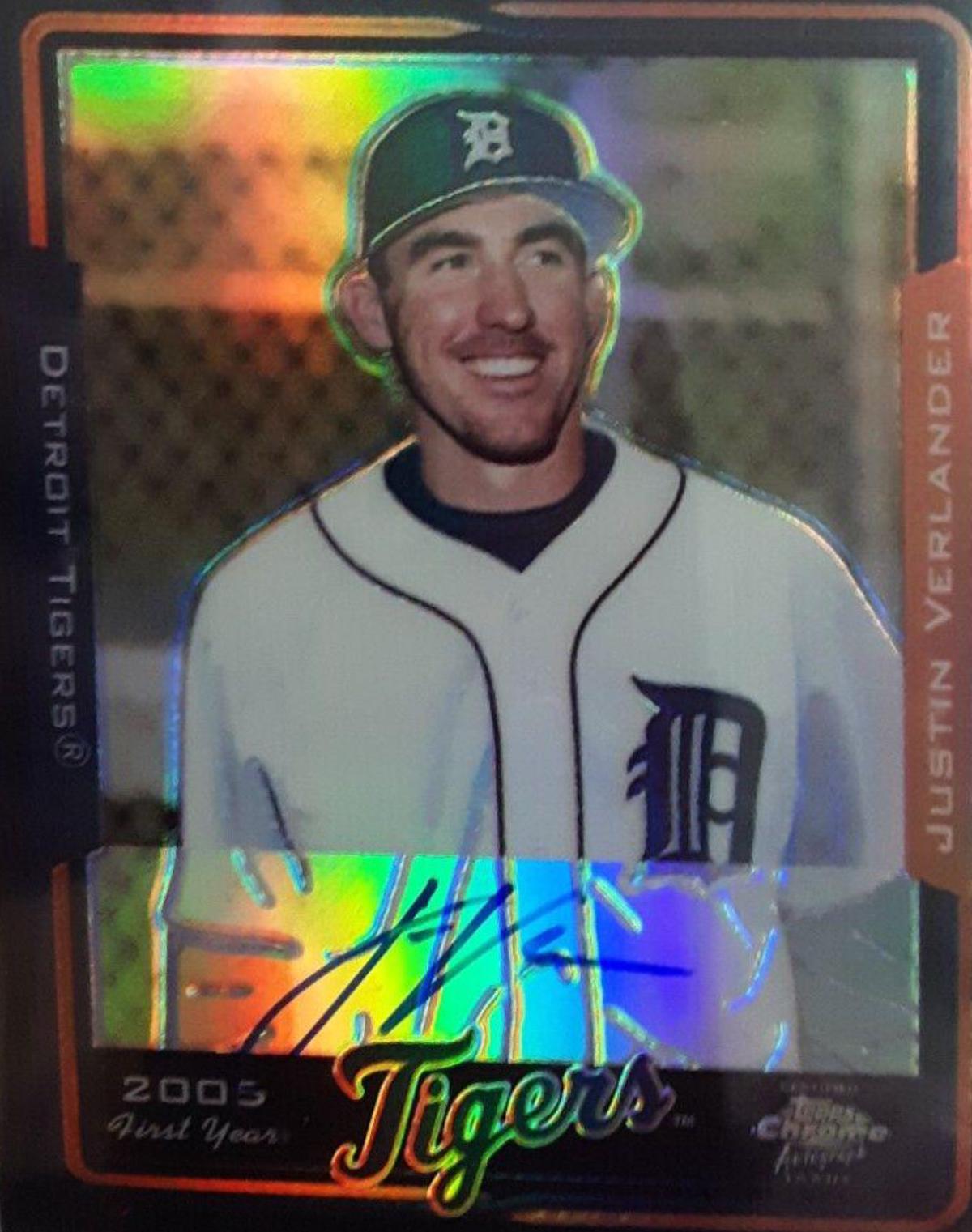 Justin Verlander [Autograph Black Refractor] #242