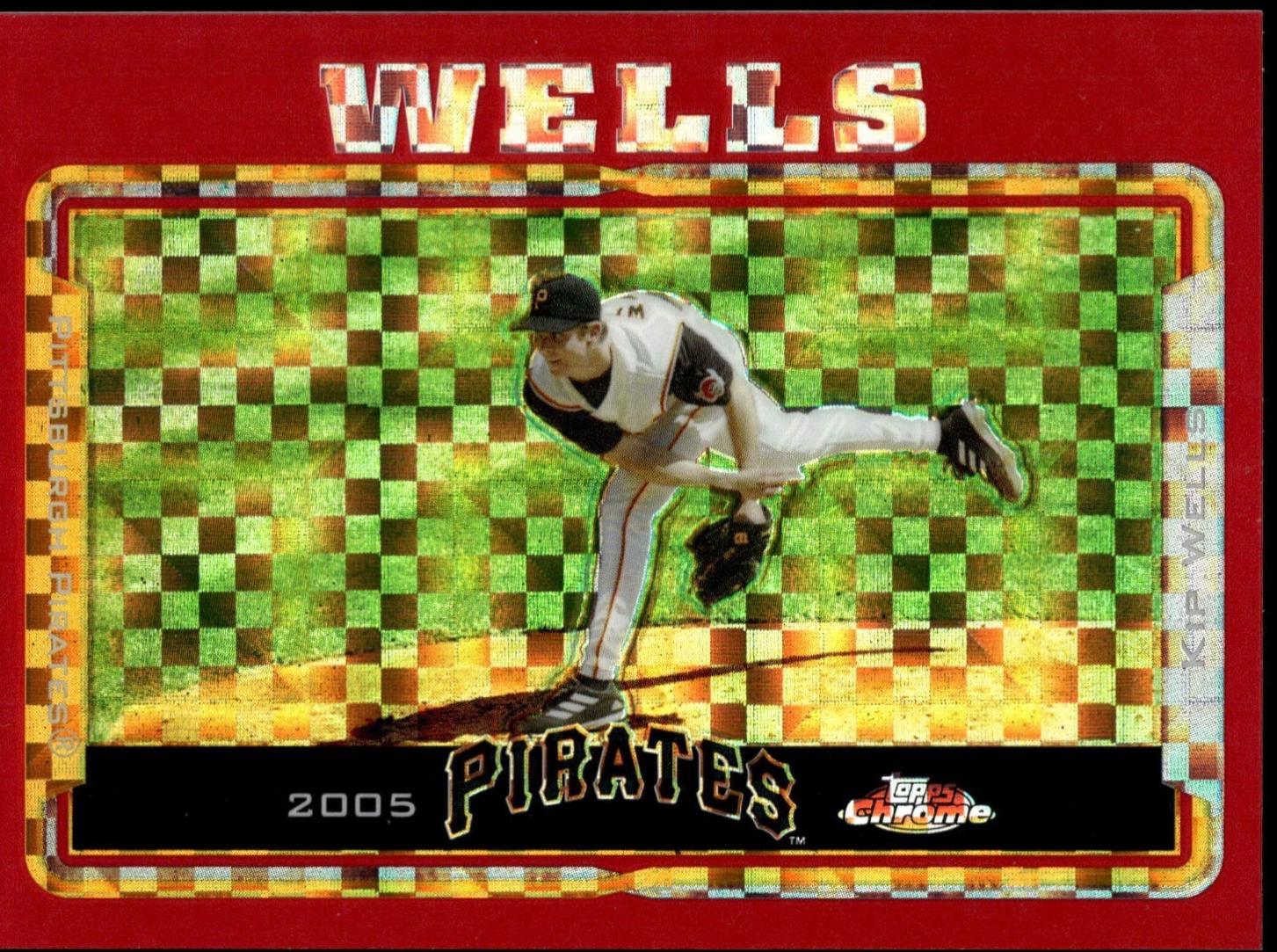 Kip Wells [Red X-Fractor] #86