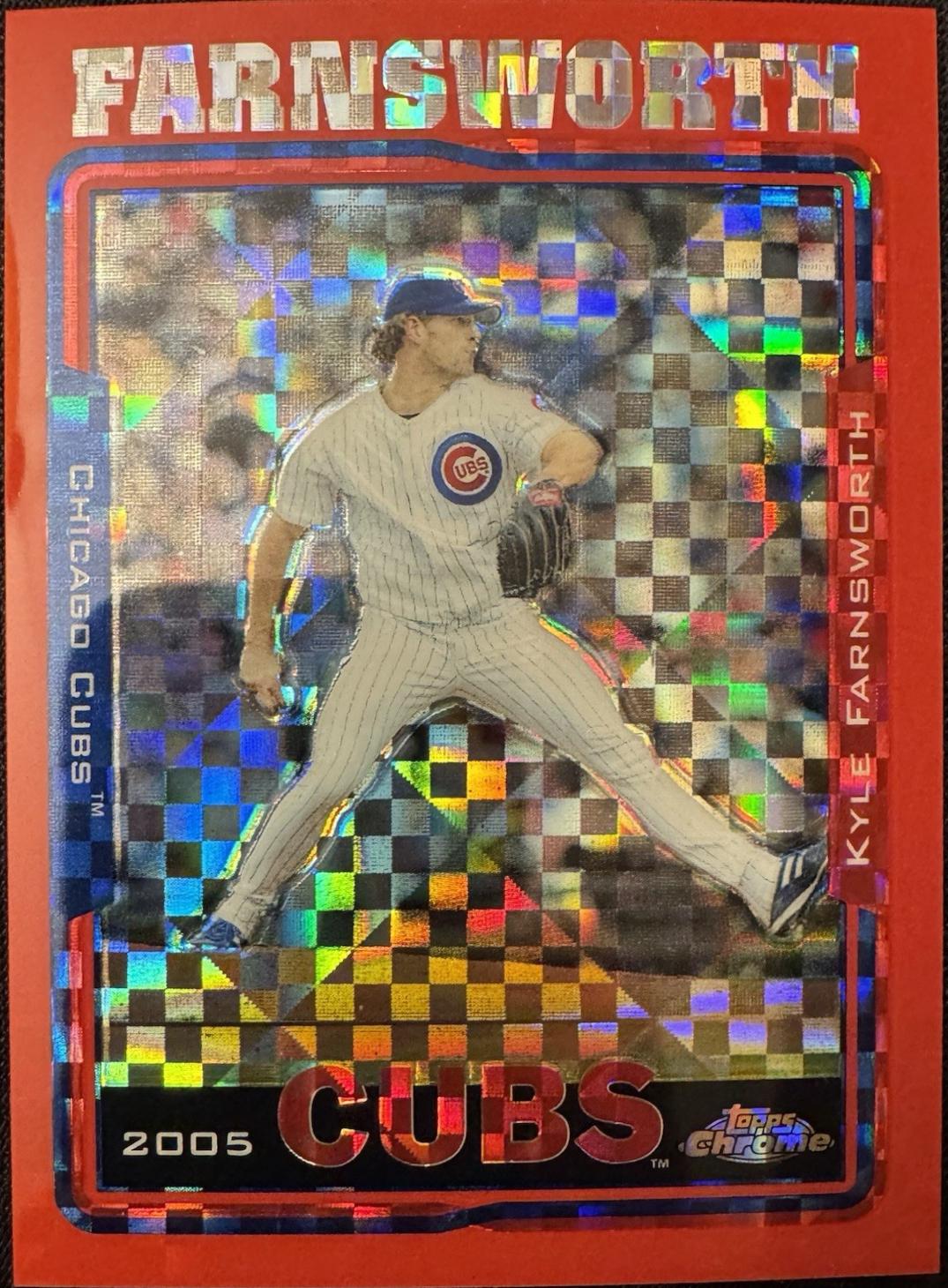 Kyle Farnsworth [Red X-Fractor] #132