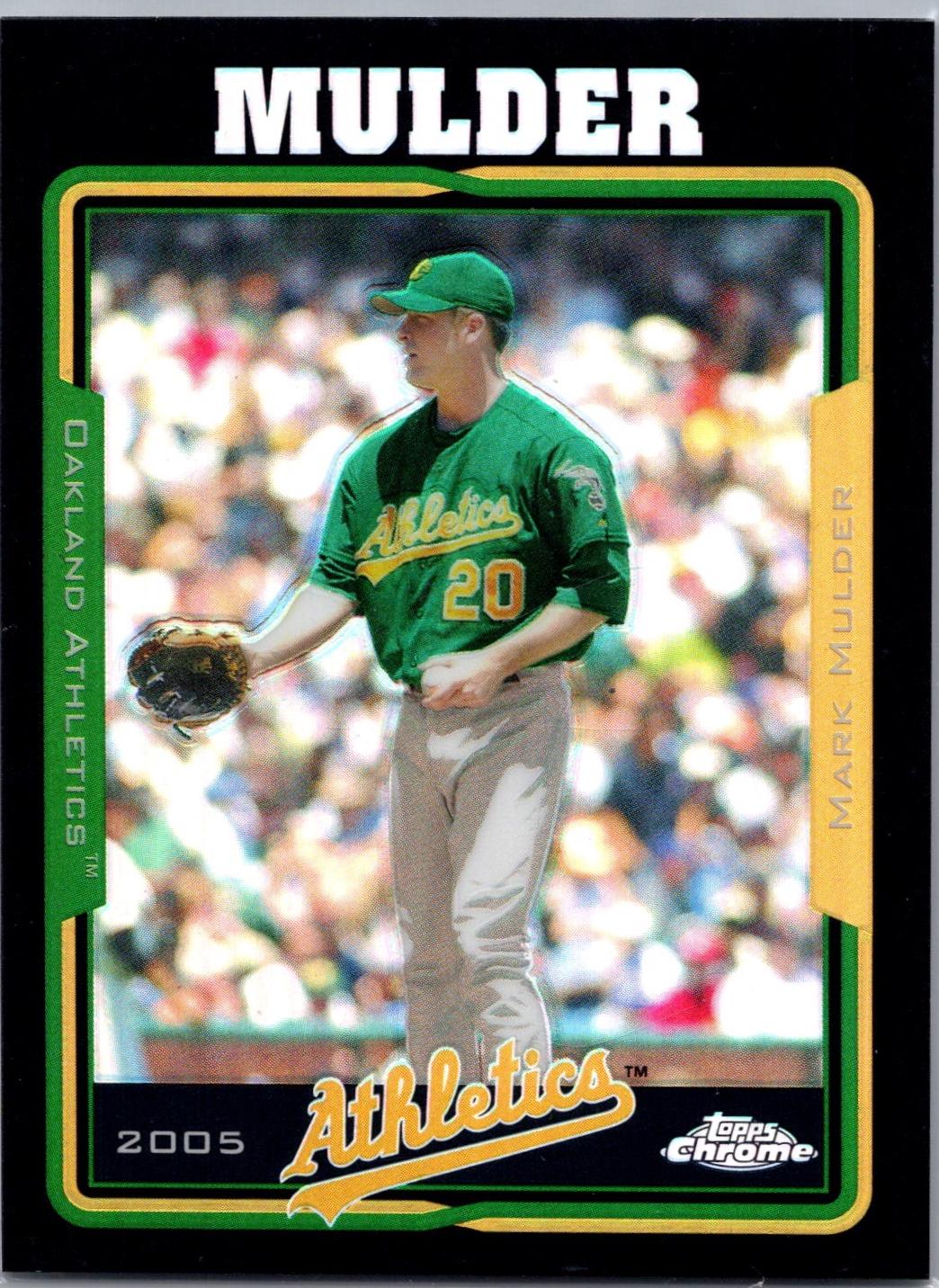 Mark Mulder [Black Refractor] #193