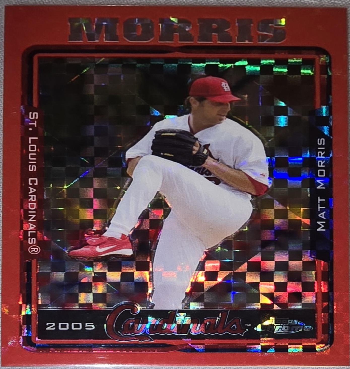 Matt Morris [Red X-Fractor] #299