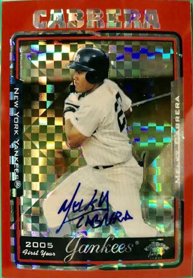 Melky Cabrera [Autograph Red Xfractor] #233