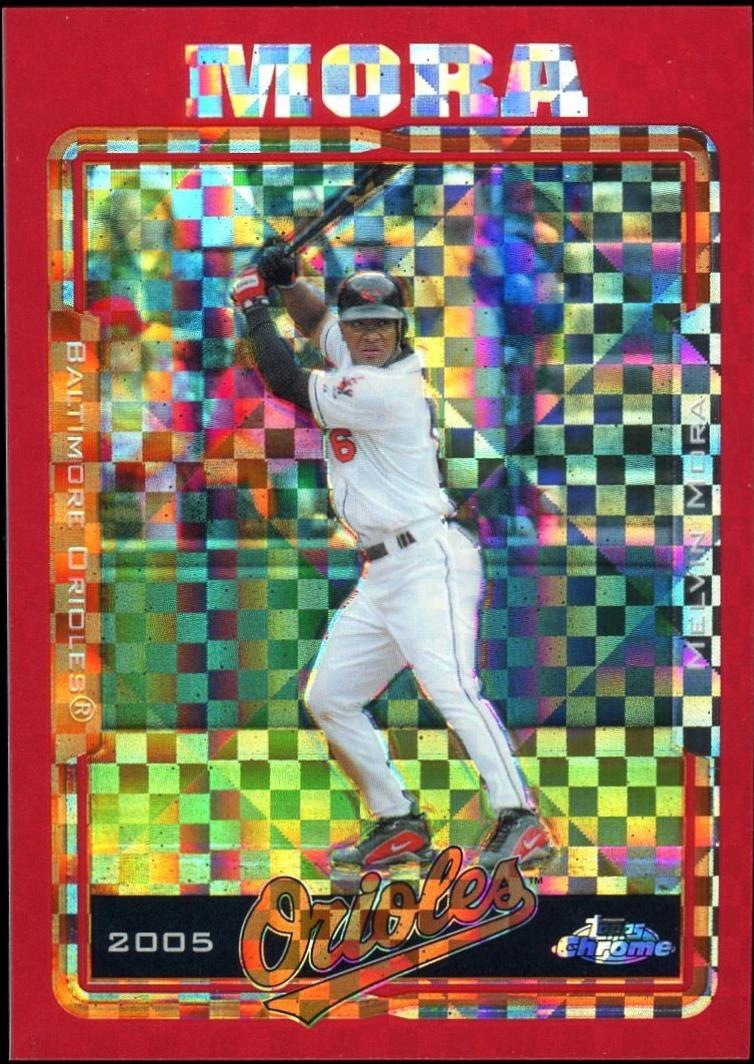 Melvin Mora [Red X-Fractor] #48
