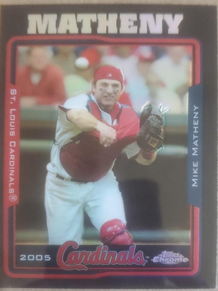 Mike Matheny [Black Refractor] #124