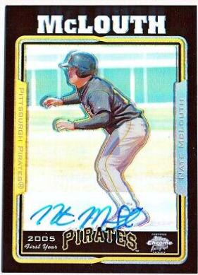 Nate McLouth [Autograph Black Refractor] #247