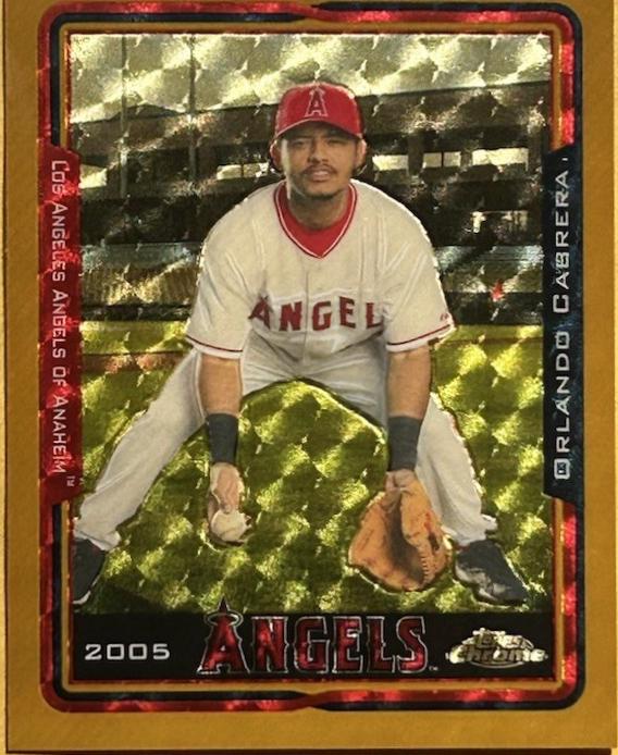 Orlando Cabrera [Gold Superfractor] #331