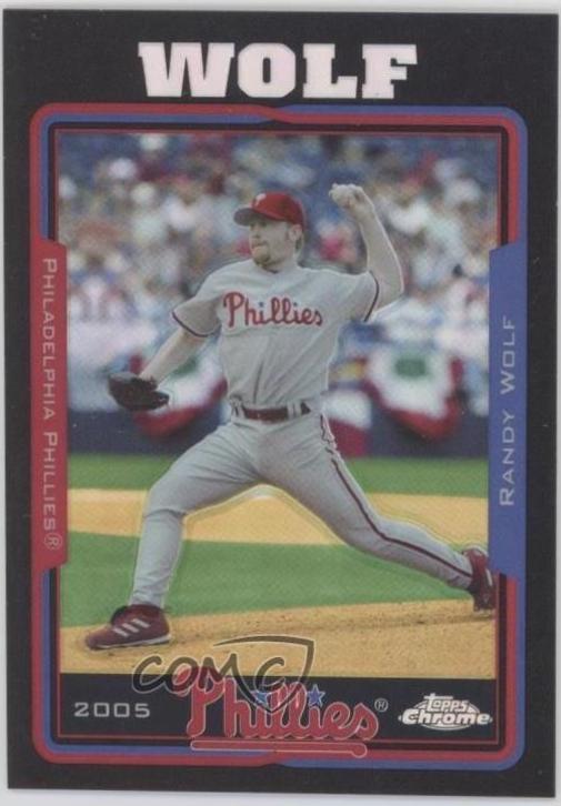 Randy Wolf [Black Refractor] #11