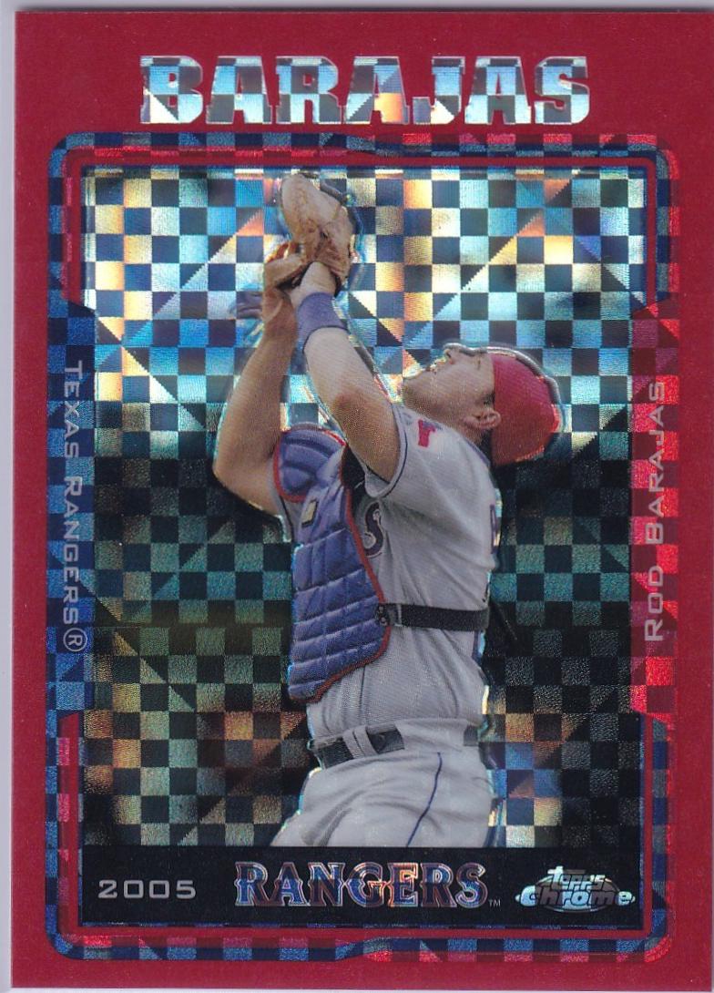 Rod Barajas [Red X-Fractor] #343