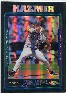 Scott Kazmir [Black Refractor] #352