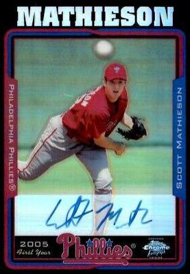 Scott Mathieson [Autograph Black Refractor] #248