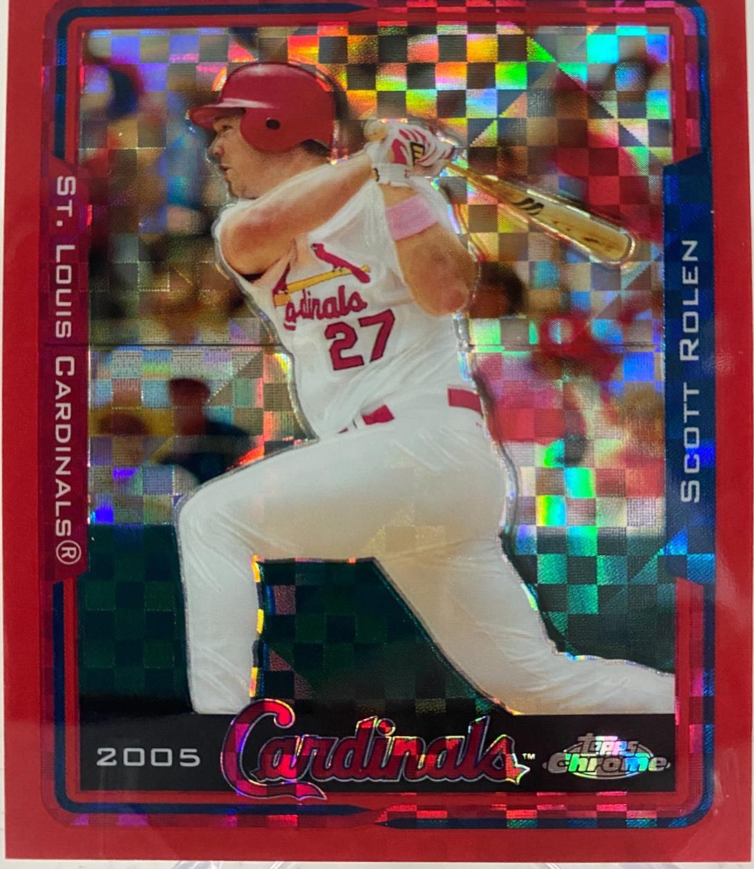Scott Rolen [Red X-Fractor] #454