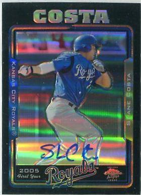 Shane Costa [Autograph Black Refractor] #249