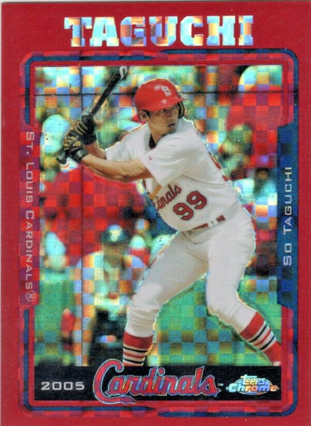 So Taguchi [Red X-Fractor] #199