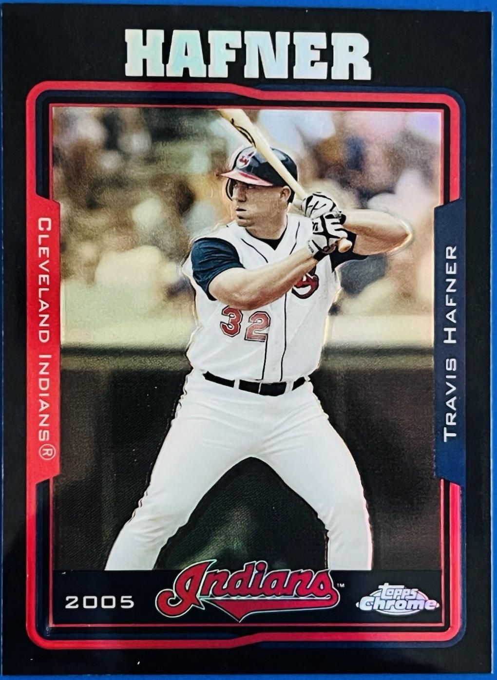 Travis Hafner [Black Refractor] #113