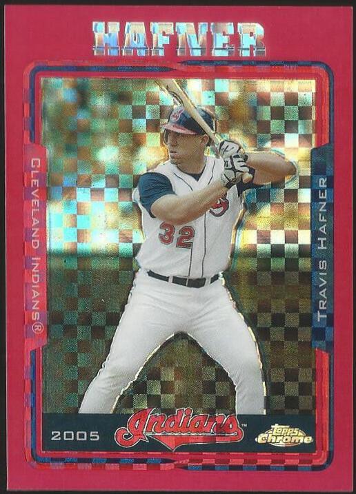 Travis Hafner [Red X-Fractor] #113