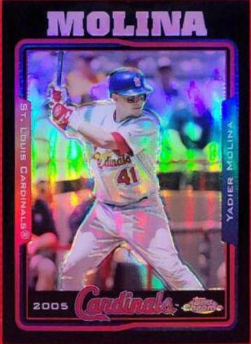 Yadier Molina [Black Refractor] #463