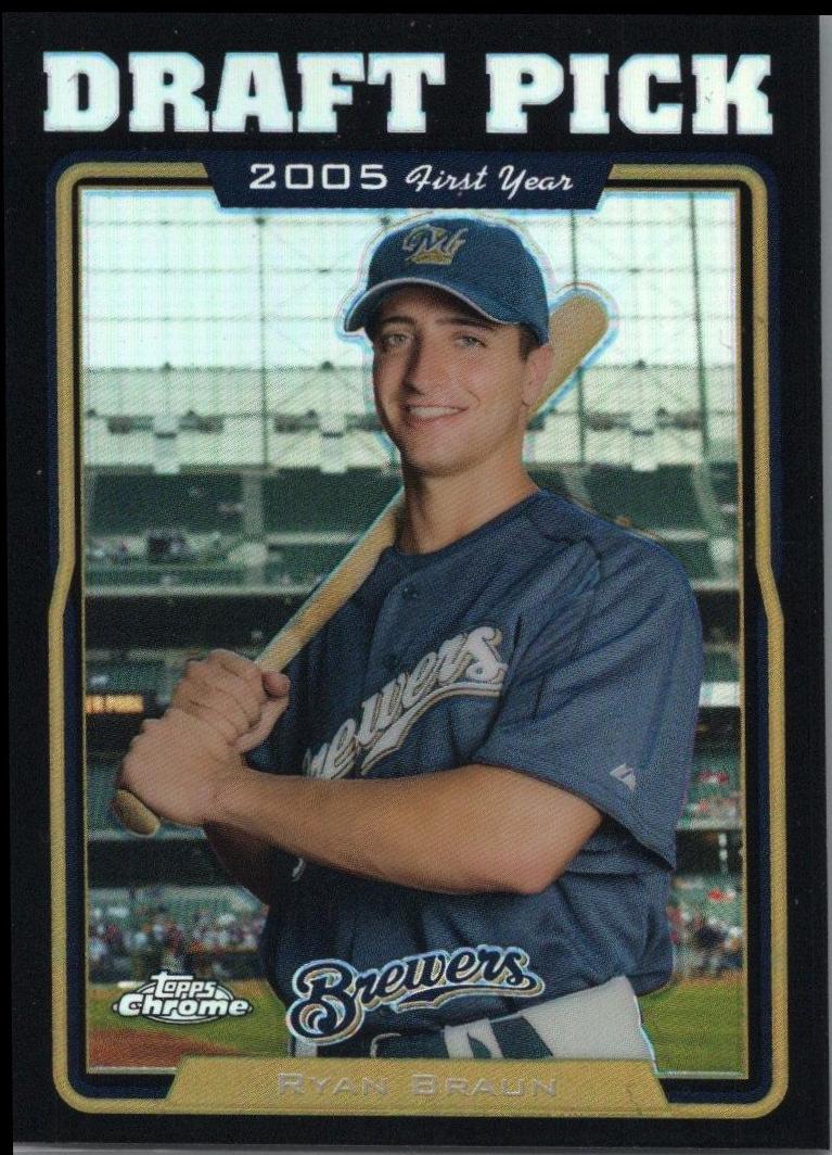 Ryan Braun [Black Refractor] #UH198