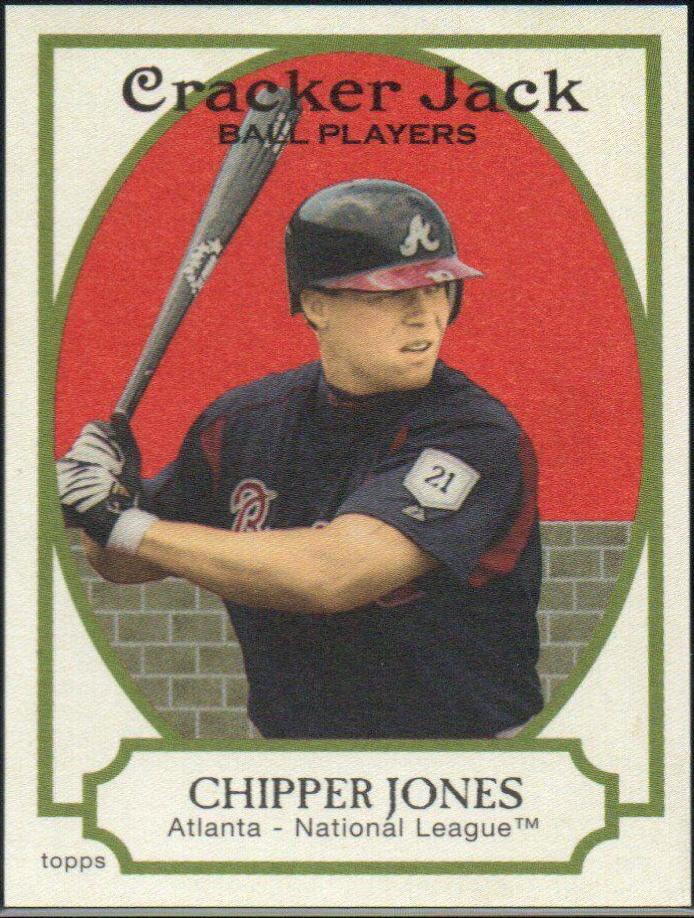 Chipper Jones [Mini Sticker] #31