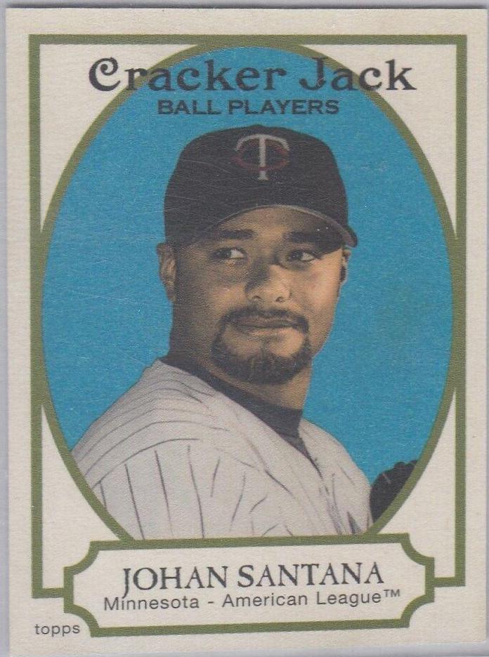 Johan Santana [Mini Grey Portrait] #85