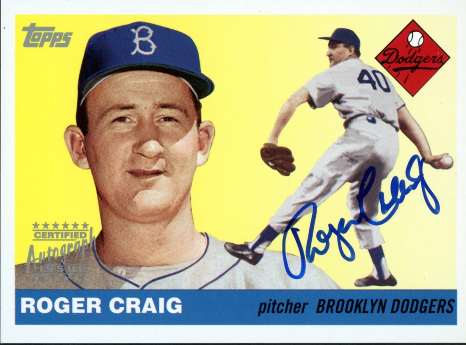 Roger Craig [Autograph] #DBA-RC