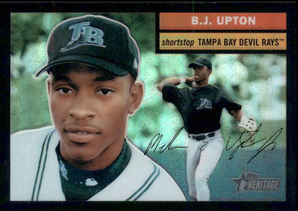 B. J. Upton [Black Refractor] #108