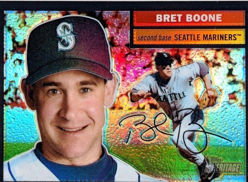 Bret Boone [Black Refractor] #44