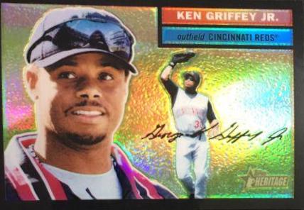 Ken Griffey Jr. [Black Refractor] #25