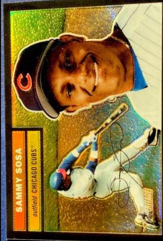 Sammy Sosa [Black Refractor] #20