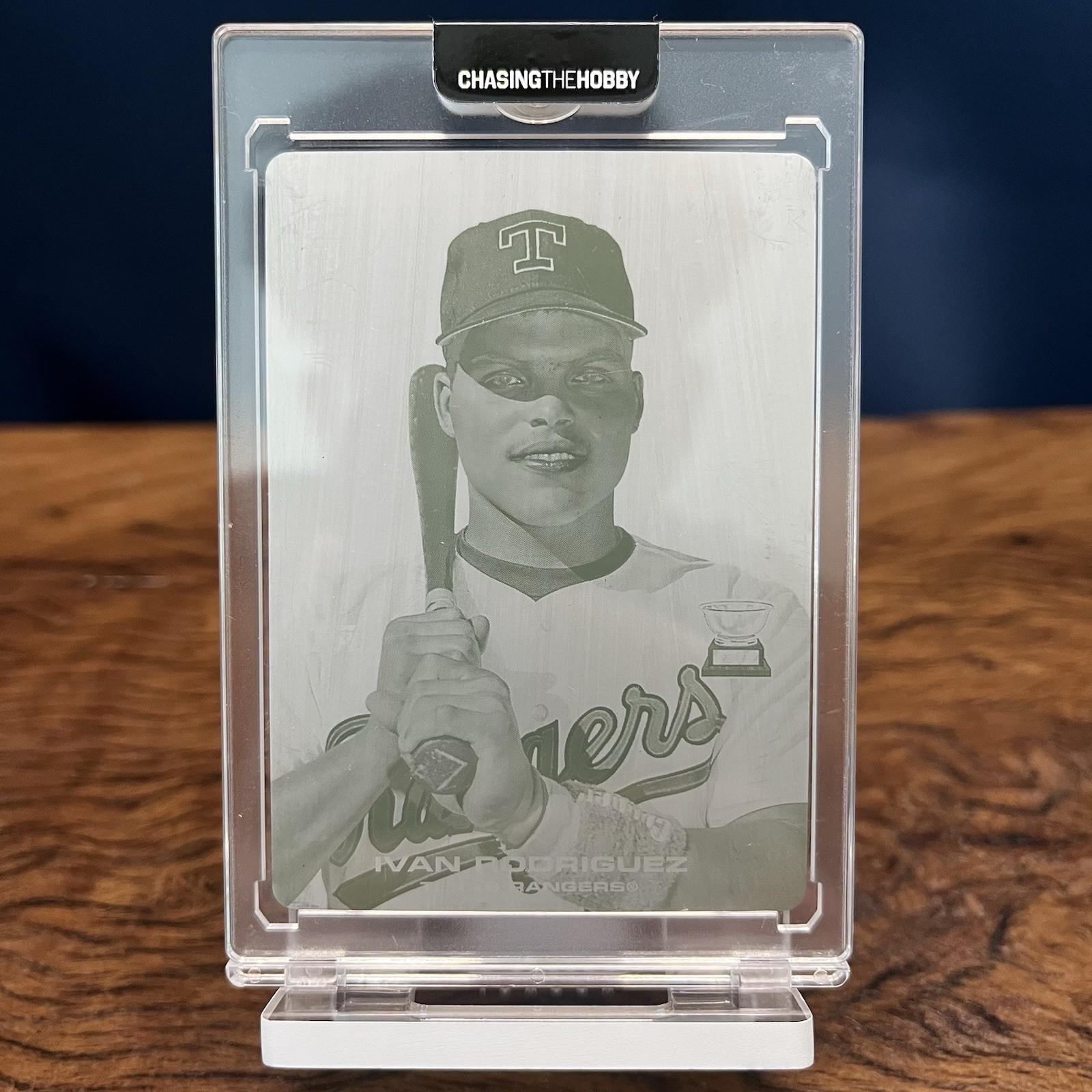 Ivan Rodriguez [Printing Plate] #79