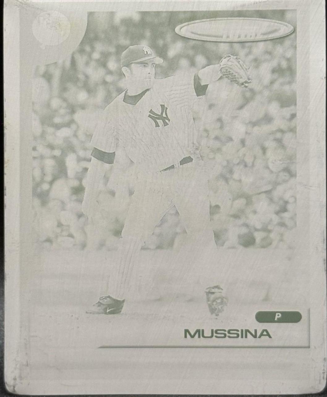 Mike Mussina [Printing Plate] #215