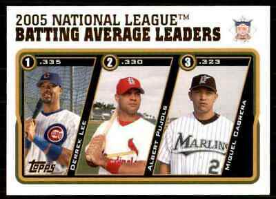 Cabrera, Lee, Pujols #UH142