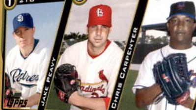Chris Carpenter, Jake Peavy, Pedro Martinez #UH146