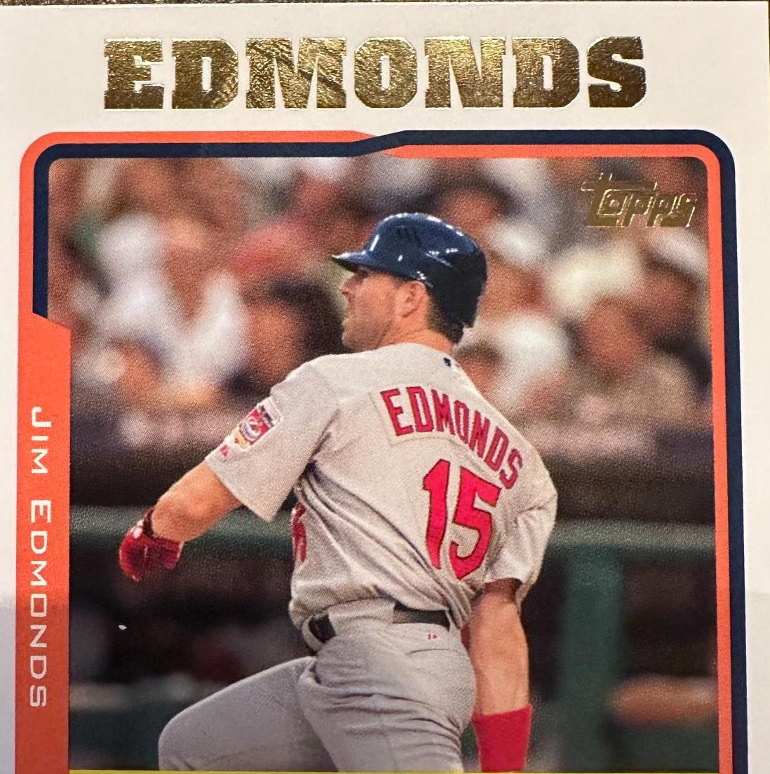 Jim Edmonds #UH189