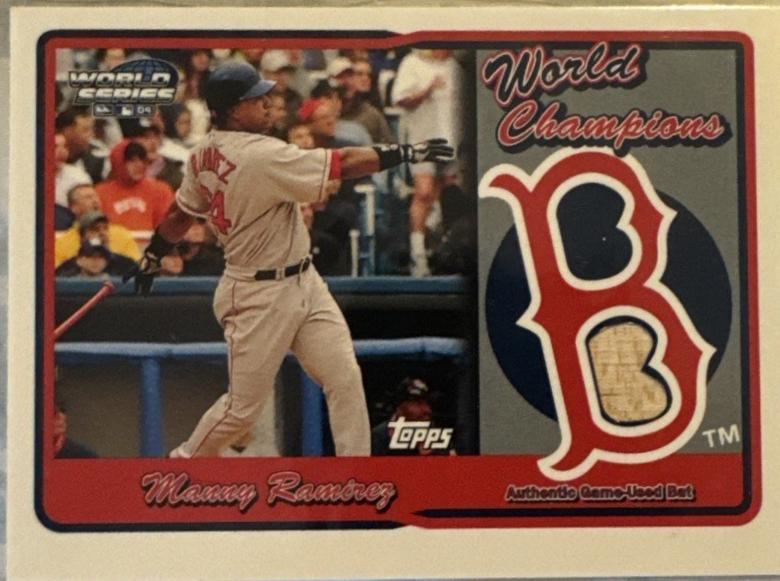 Manny Ramirez #RSR-MR