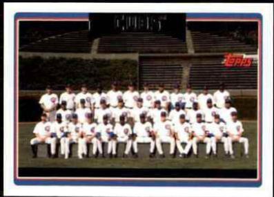Cubs Team #607