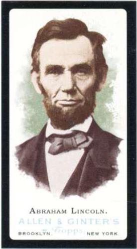 Abraham Lincoln [Mini Black Border] #328
