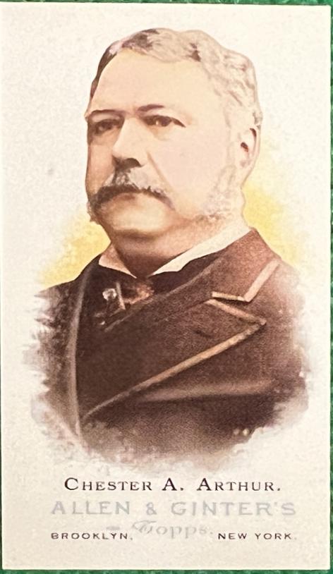 Chester A. Arthur [Mini Bazooka Back] #326