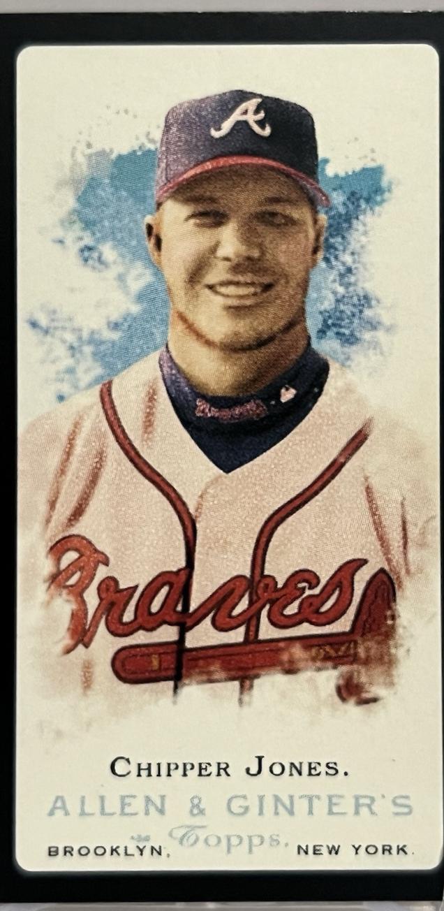 Chipper Jones [Mini Black] #98