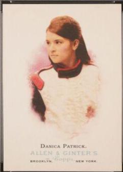 Danica Patrick [Mini Allen & Ginter Back] #305