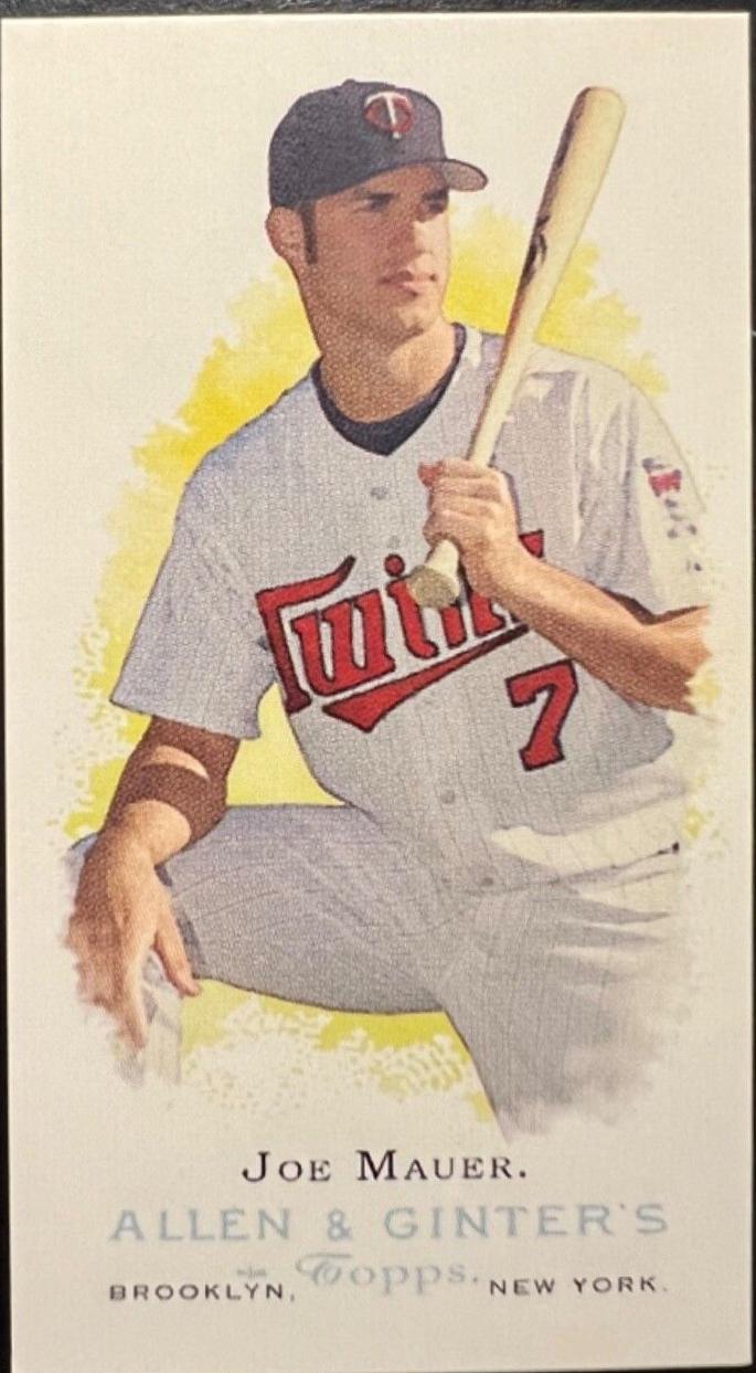 Joe Mauer [Mini Bazooka Back] #167