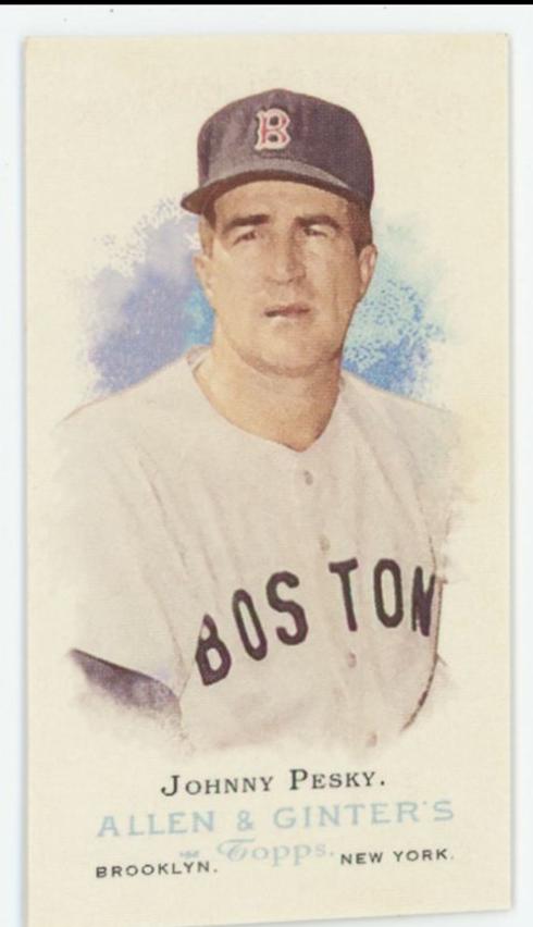 Johnny Pesky [Mini Bazooka Back] #278