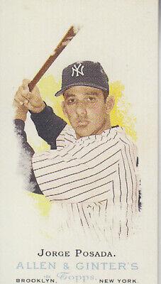 Jorge Posada [Mini Allen & Ginter Back] #95
